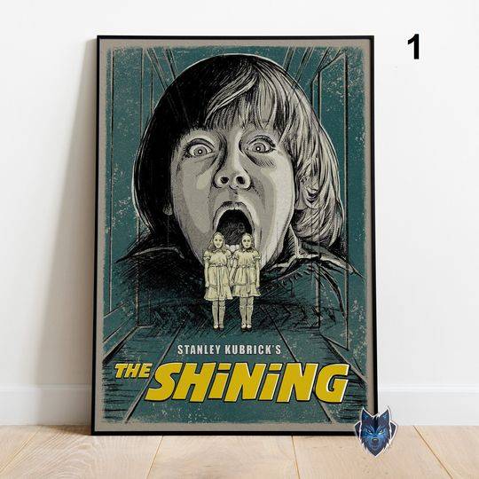 The Shining Poster, Jack Nicholson Wall Art, Rolled Print, Movie Poster Gift Meaningful Gift For Family Gift For Boyfriend Valentine Gift Birthday Gift Holiday Gift
