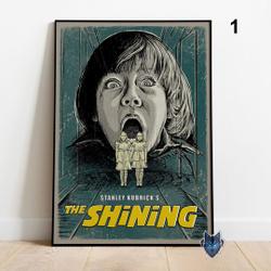 The Shining Poster, Jack Nicholson Wall Art, Rolled Print, Movie Poster Gift Meaningful Gift For Family Gift For Boyfriend Valentine Gift Birthday Gift Holiday Gift