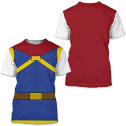 The Snow White Prince Running Costume Men's Athletic T-shirt Meaningful Gift For Family Gift For Boyfriend Valentine Gift