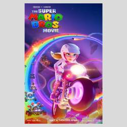 The Super Mario Bros Cartoon 2023 Movie Poster Meaningful Gift For Family Gift For Boyfriend Valentine Gift Birthday Gift Holiday Gift
