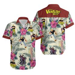 The Venture Bros. Characters Tropical Hawaiian Shirt Gift For Your Girlfriend Boyfriend Gift For Love Gift For Friend Best Valentine Present Holiday Gift