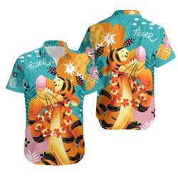 tigger hawaiian shirt Gift For Your Girlfriend Boyfriend Gift For Love Gift For Friend Best Valentine Present Holiday Gift