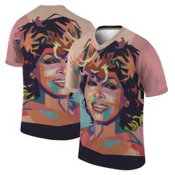Tina Turner Musical Shirt 3D V-neck T-Shirt Meaningful Gift For Family Gift For Boyfriend Valentine Gift