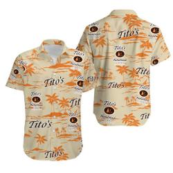 Tito Handmade Hawaiian Beach Pattern Shirt, hawaii beer Loves Shirt, Summer Hawaii Shirt Beer Gift For Your Girlfriend Boyfriend Gift For Love Gift For Friend Best Valentine Present Holiday Gift