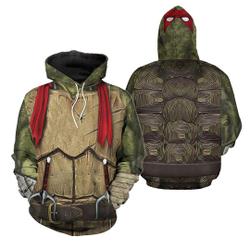 Donatello TMNT Don Donnie Purple Cosplay 3D Hoodie