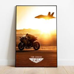 Tom Cruise Poster, Top Gun: Maverick 2022 poster, Top Gun Maverick Movies Poster Meaningful Gift For Family Gift For Boyfriend Valentine Gift Birthday Gift Holiday Gift