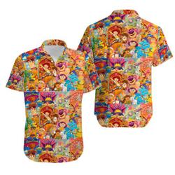 Toy Story Friends Hawaiian Shirt Gift For Your Girlfriend Boyfriend Gift For Love Gift For Friend Best Valentine Present Holiday Gift