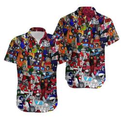 Transformers Hawaiian Shirt Gift For Your Girlfriend Boyfriend Gift For Love Gift For Friend Best Valentine Present Holiday Gift