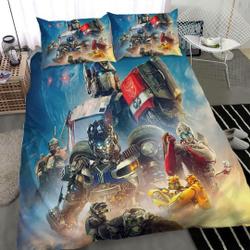 Transformers Rise of the Beasts Bedding Set Gift For Your Girlfriend Boyfriend Gift For Love Gift For Friend Best Valentine Present Holiday Gift