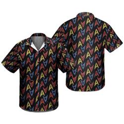 Trek Starships Hawaiian Shirt, Funny Trek Button Shirt, Trek Summer Shirt Gift For Your Girlfriend Boyfriend Gift For Love Gift For Friend Best Valentine Present Holiday Gift