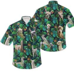 Tropical Animals Hawaiian Shirts Gift For Your Girlfriend Boyfriend Gift For Love Gift For Friend Best Valentine Present Holiday Gift