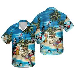 Tropical Mickey Disney Flowers Animal Kingdom Hawaii Shirt Gift For Your Girlfriend Boyfriend Gift For Love Gift For Friend Best Valentine Present Holiday Gift