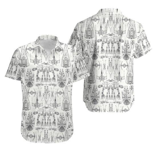 Tropical Shirt, Hawaii Summer ShirtStar Wars Button Up Shirt Gift For Your Girlfriend Boyfriend Gift For Love Gift For Friend Best Valentine Present Holiday Gift