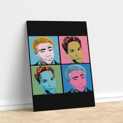 Troy and Abed Warhol Canvas Meaningful Gift For Family Gift For Boyfriend Valentine Gift Birthday Gift Holiday Gift
