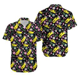 Tuba Hawaiian Shirt Black Background Gift For Your Girlfriend Boyfriend Gift For Love Gift For Friend Best Valentine Present Holiday Gift