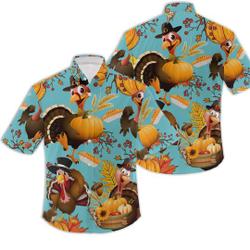 Turkey For Thanksgiving Hawaiian Shirt Gift For Your Girlfriend Boyfriend Gift For Love Gift For Friend Best Valentine Present Holiday Gift