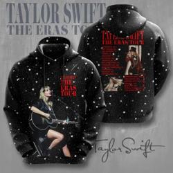 Taylor The Eras Tour 2023 3D Hoodie
