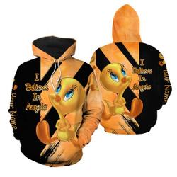 Tweety Hoodie, Hoodies For Women, Personalized Hoodie, Tweety Bird Unisex Hoodie