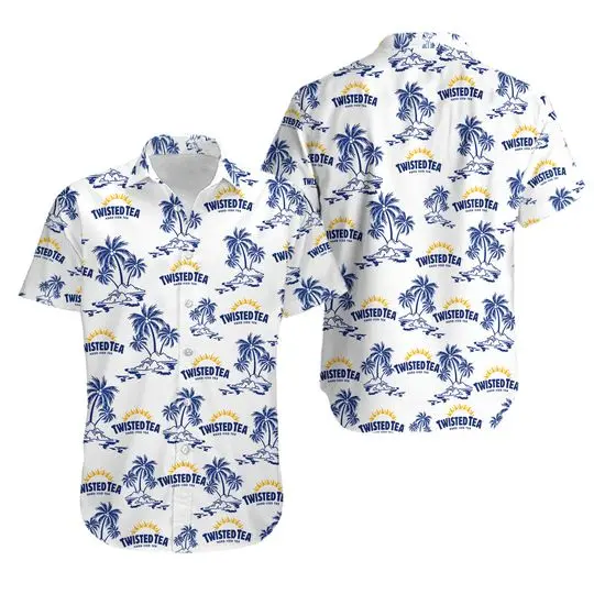 Twisted Tea Hawaiian Shirt Gift For Your Girlfriend Boyfriend Gift For Love Gift For Friend Best Valentine Present Holiday Gift
