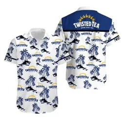 Twisted Tea Hawaiian Shirts Gift For Your Girlfriend Boyfriend Gift For Love Gift For Friend Best Valentine Present Holiday Gift