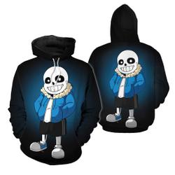Undertale cartoon anime 3D Printed Hoodie