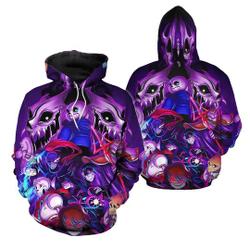 Undertale dragon hoodie new cloth winter thick hooded 3D Hoodie