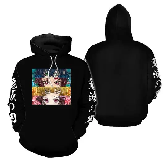 Unisex Anime demon Hoodie