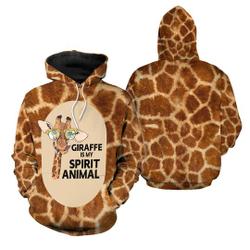 Unisex Giraffe Sweatshirt Hoodie