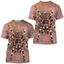 Unisex Tarantula Spider 3D All Over Print T-shirt Meaningful Gift For Family Gift For Boyfriend Valentine Gift
