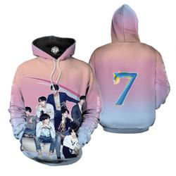 BTS 3D Hoodie, BTS Forever, BTS Hoodie