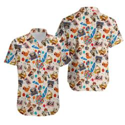 Up Movie Hawaiian Shirt | Carl And Ellie Shirt Gift For Your Girlfriend Boyfriend Gift For Love Gift For Friend Best Valentine Present Holiday Gift