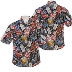 US Marines Dog Tags Hawaiian shirt Gift For Your Girlfriend Boyfriend Gift For Love Gift For Friend Best Valentine Present Holiday Gift