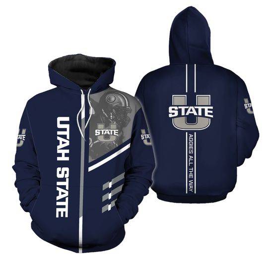 Utah State Aggies 3D Hoodie