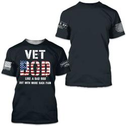 Vet Bod T-Shirt, Vet Bod Veterans Apparel, Funny Veteran shirt Meaningful Gift For Family Gift For Boyfriend Valentine Gift
