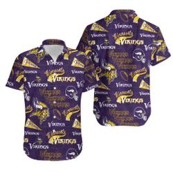 Vikings Hawaiian shirt Gift For Your Girlfriend Boyfriend Gift For Love Gift For Friend Best Valentine Present Holiday Gift