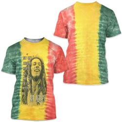 Vintage 90s Bob Marley Tie Dye T-Shirt Meaningful Gift For Family Gift For Boyfriend Valentine Gift