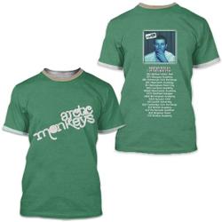 Vintage Arctic Monkeys 2006 UK Tour Ringer Tshirt Meaningful Gift For Family Gift For Boyfriend Valentine Gift