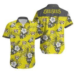 Vintage Bee Gees Hawaii Shirt, Hawaii Shirt, Love Band Music Hawaii Shirt Gift For Your Girlfriend Boyfriend Gift For Love Gift For Friend Best Valentine Present Holiday Gift