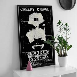 Vintage Black Flag Gig Premium Matte Vertical Poster Meaningful Gift For Family Gift For Boyfriend Valentine Gift Birthday Gift Holiday Gift