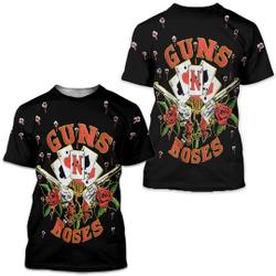 Vintage Gun N Roses t-shirt 90's Style Meaningful Gift For Family Gift For Boyfriend Valentine Gift