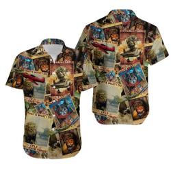 Vintage Pilot Cat Hawaiian Shirt Gift For Your Girlfriend Boyfriend Gift For Love Gift For Friend Best Valentine Present Holiday Gift