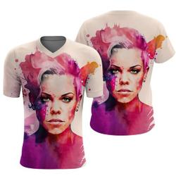 Vintage P!NK Women's Singer Print Music T-Shirt Meaningful Gift For Family Gift For Boyfriend Valentine Gift