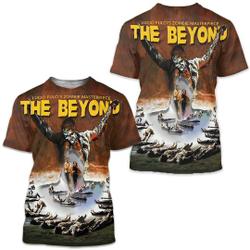 Vintage The Beyond 1981 Italian Southern Gothic Supernatural Horror 3D T Shirt Meaningful Gift For Family Gift For Boyfriend Valentine Gift