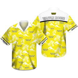 Waffle House Button Shirt, Waffle House Shirt Gift For Your Girlfriend Boyfriend Gift For Love Gift For Friend Best Valentine Present Holiday Gift