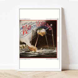 War of the Worlds Premium Matte Vertical Poster Meaningful Gift For Family Gift For Boyfriend Valentine Gift Birthday Gift Holiday Gift