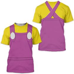 Wario Full Over Print 3D T Shirt Meaningful Gift For Family Gift For Boyfriend Valentine Gift