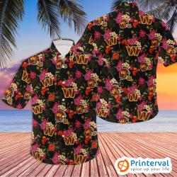 Washington Commanders Hawaiian Shirt Gift For Your Girlfriend Boyfriend Gift For Love Gift For Friend Best Valentine Present Holiday Gift