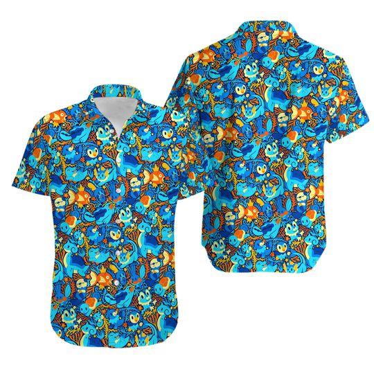 Water PKM Hawaiian Shirt Gift For Your Girlfriend Boyfriend Gift For Love Gift For Friend Best Valentine Present Holiday Gift