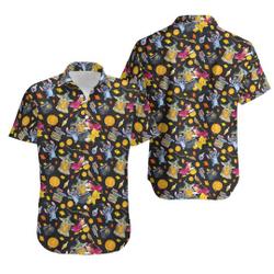 Watercolor Disney Halloween Friends - Halloween Disney Hawaiian Shirt Gift For Your Girlfriend Boyfriend Gift For Love Gift For Friend Best Valentine Present Holiday Gift