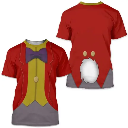 White Rabbit In Wonderland Costume Cosplay 3D Shirt Meaningful Gift For Family Gift For Boyfriend Valentine Gift